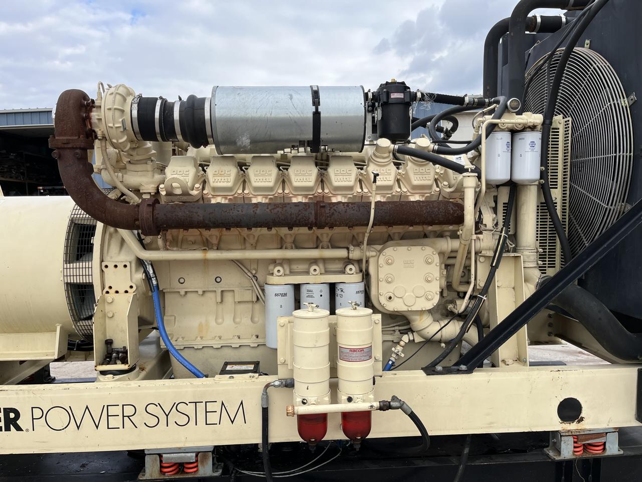 MTU 12V2000 Generator Set (7)