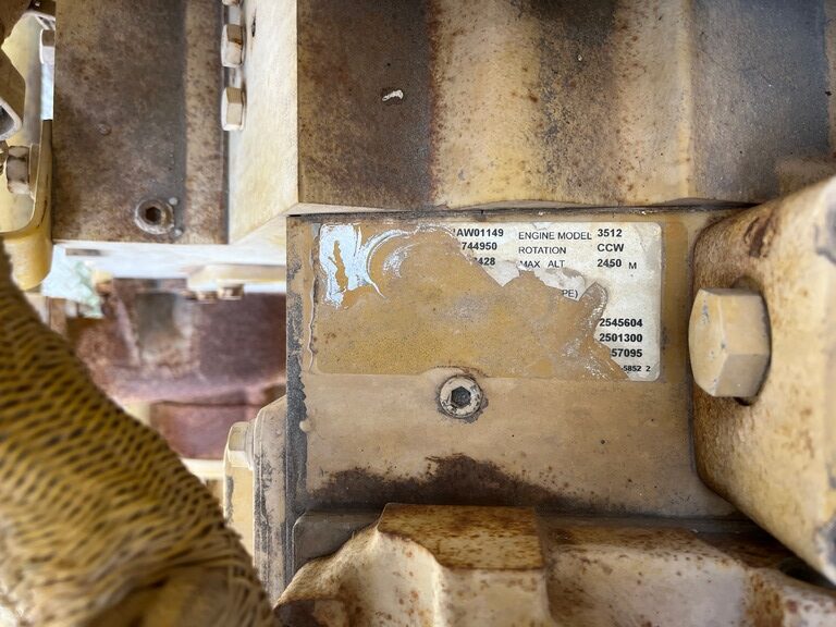 Used CAT 3512B (4AW) Engine