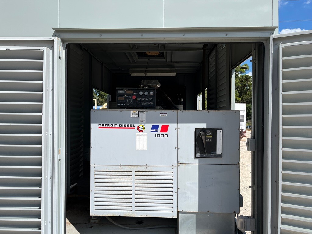 Used MTU 1000DSEC Generator Set - Tier 2