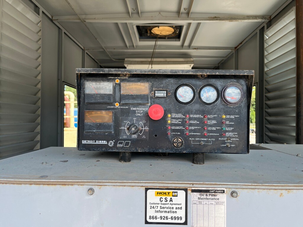 Used MTU 1000DSEC Generator Set - Tier 2