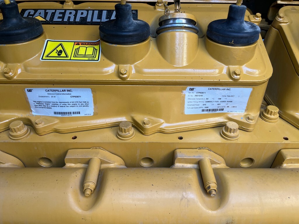 CAT G3412 450kW Generator Set (18)