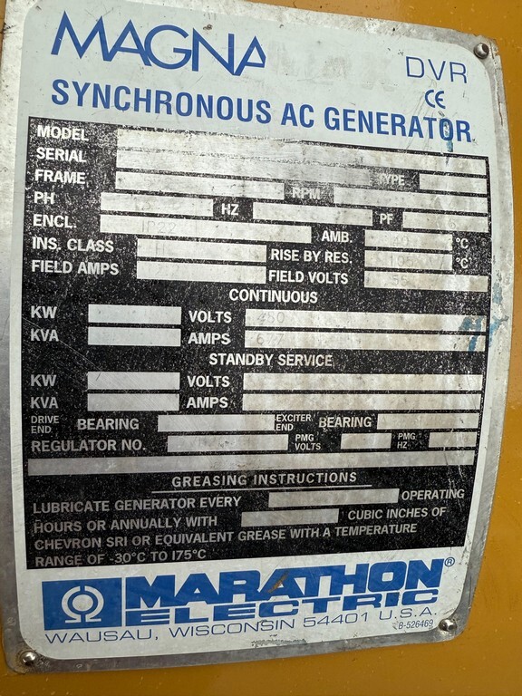 CAT 3456 455kW Generator Set (2)