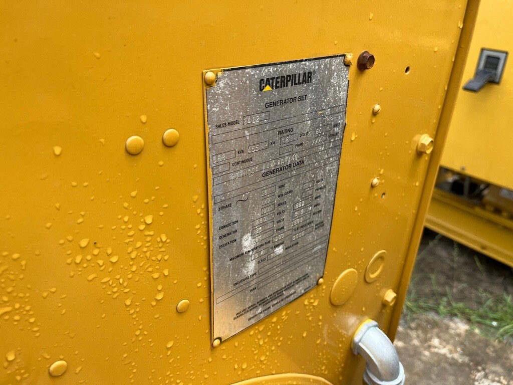 Used CAT G3412 Generator Set