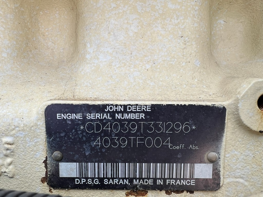 Used John Deere 4039TF Power Unit