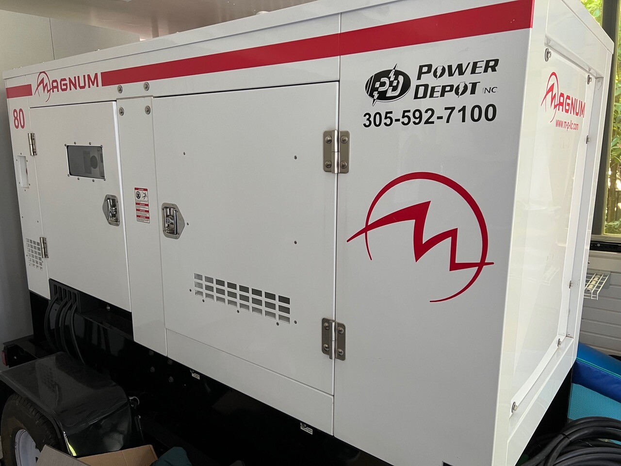 Like New Magnum MMG80 Generator Set